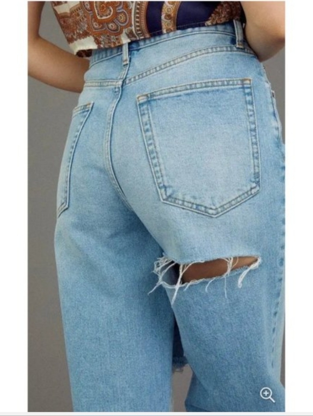 BDG Urban Outfitters Baggy Straight Jeans Sz 27